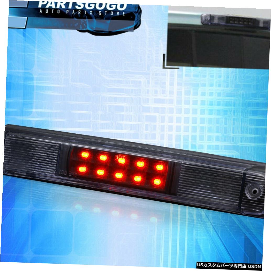 テールライト 88-98シボレーC / Kトラック交換用リアルーフサードブレーキテールライトランプブラック用 For 88-98 Chevy C/K Truck Replacement Rear Roof 3rd Brake Tail Light Lamp Black 【並行輸入品】