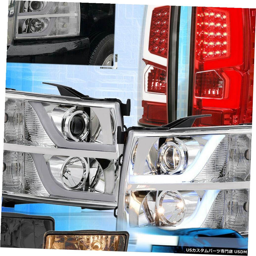 おトク Silverado 07 13 For 07 13シルバラードリフレクターヘッドライトledレッドクリアテールライト スモークフォグ用 テール ライト Reflector Fogs Smoked Lights Tail Clear Red Led Headlights Usdm 0400 407 Www Learnforall Net
