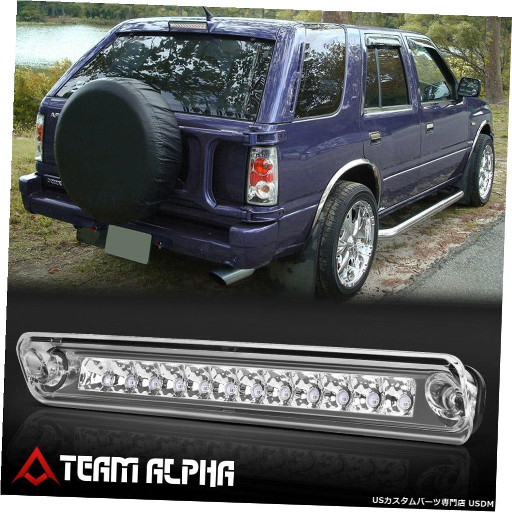 テールライト 1993 1997パスポート ロデオ クローム クリア に適合led 3番目3番目のブレーキライトテールランプ Fits 1993 1997 Passport Rodeo Chrome Clear Led Third 3rd Brake Light Tail Lamp Voli Me