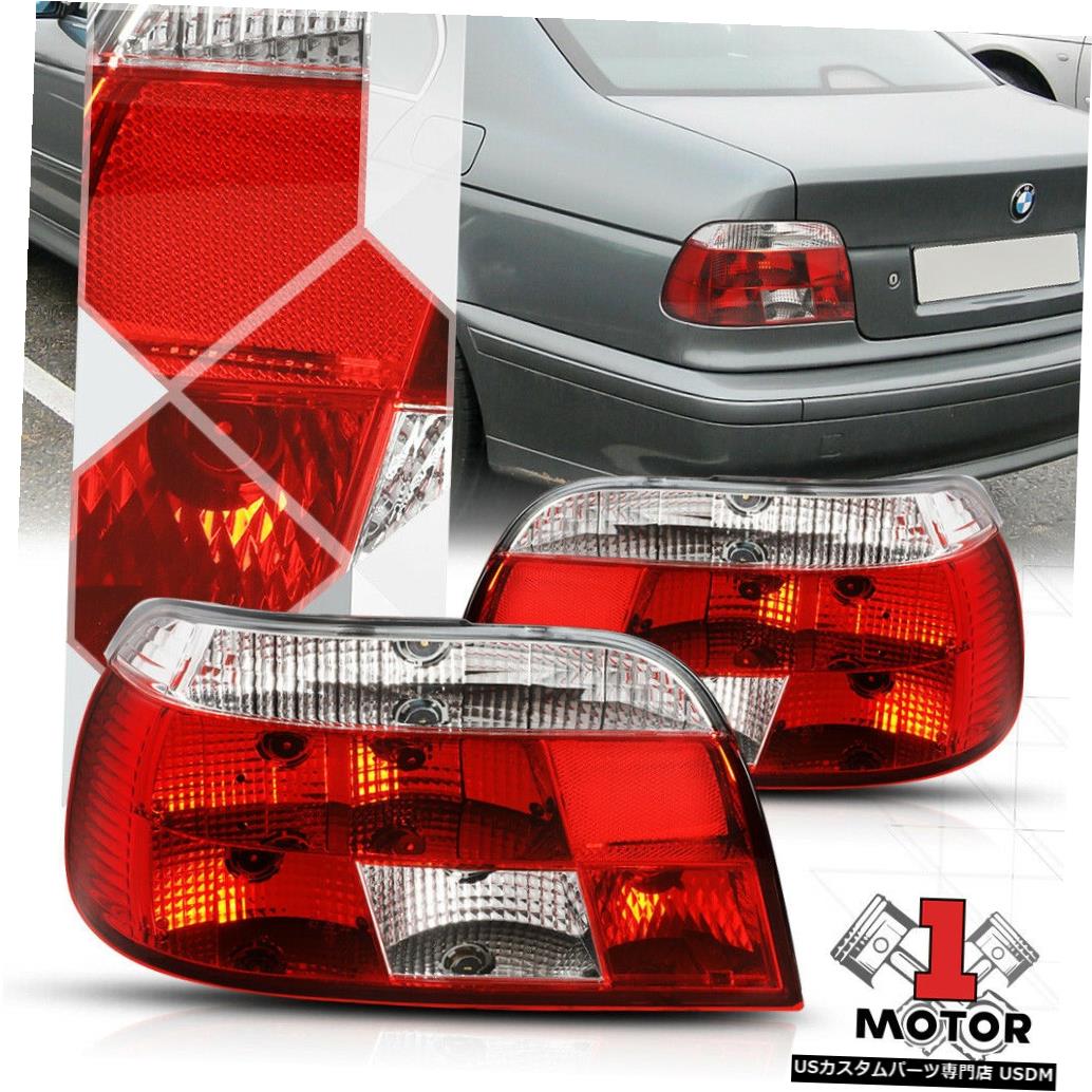 テールライト レッド/クリア* EURO ALTEZZA * 97-00 BMW E39 5シリーズ用テールライトリアブレーキランプ Red/Clear *EURO ALTEZZA* Tail Light Rear Brake Lamp for 97-00 BMW E39 5-Series 【並行輸入品】