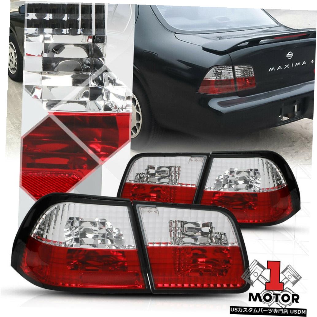 贈り物 テールライト レッド クリア Euro Altezza 95 96日産マキシマ用テールライトリバースブレーキランプ Red Clear Euro Altezza Tail Light Reverse Brake Lamp For 95 96 Nissan Maxima Usdm 0448 254 Merilinha Com Br