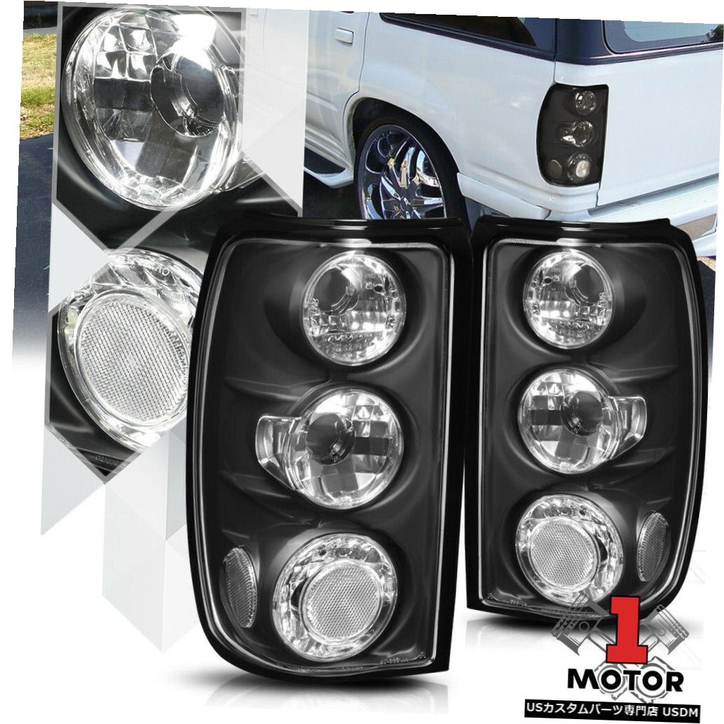 テールライト ブラックハウジングクリアレンズ* EURO ALTEZZA * 95-97 Explorer用テールライトブレーキランプ Black Housing Clear Lens *EURO ALTEZZA* Tail Light Brake Lamp for 95-97 Explorer 【並行輸入品】