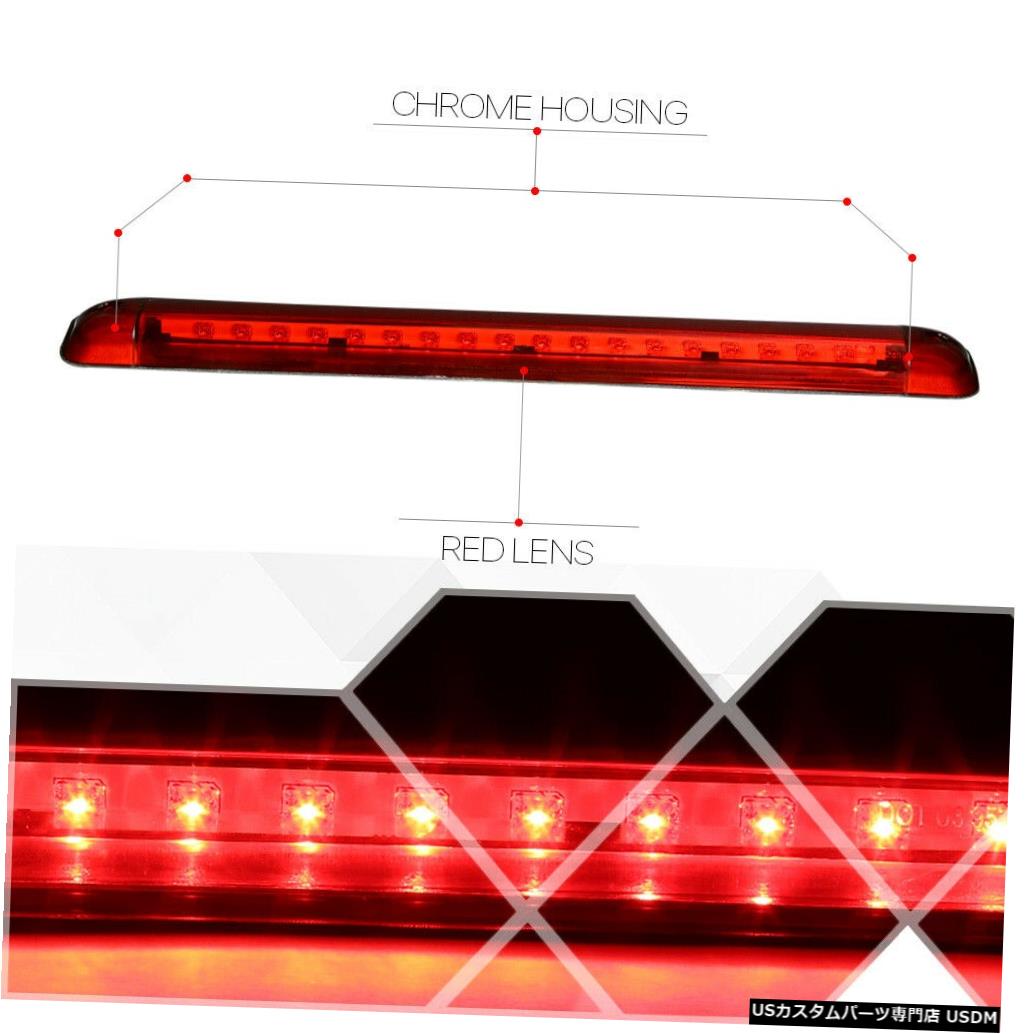 テールライト 92-99 Suburban / S10 Blazer / Jimmy / Yukonの赤色背面LED 3番目[3番目]ブレーキライト Red Rear LED Third [3rd] Brake Light for 92-99 Suburban/S10 Blazer/Jimmy/Yukon 【並行輸入品】