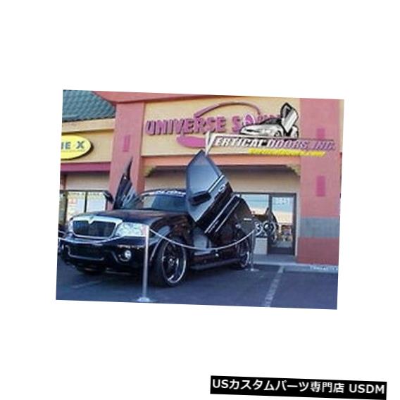 Vertical Doors リンカーンナビゲーター03-06ランボスタイル垂直ドアVDIボルトオンヒンジキット Lincoln Navigator 03-06 Lambo Style Vertical Doors VDI Bolt On Hinge Kit 【並行輸入品】