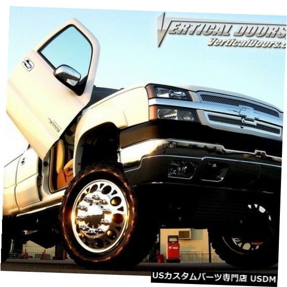 Vertical Doors 垂直ドア-シボレーフルサイズトラック1999-06の垂直ランボドアキット Vertical Doors - Vertical Lambo Door Kit For Chevrolet Full Size Truck 1999-06 【並行輸入品】|カスタムパーツ WORLD倉庫