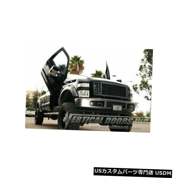 Vertical Doors フォードF250 F350 Superduty 99-10ランボスタイル垂直ドアVDIボルトヒンジキット Ford F250 F350 Superduty 99-10 Lambo Style Vertical Doors VDI Bolt On Hinge Kit 【並行輸入品】