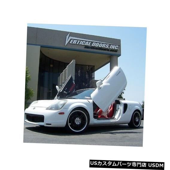 Vertical Doors VDIトヨタMR2 MRS 2000-2007 2drボルトオン垂直ランボドア VDI Toyota MR2 MRS 2000-2007 2dr Bolt-On Vertical Lambo Doors 【並行輸入品】