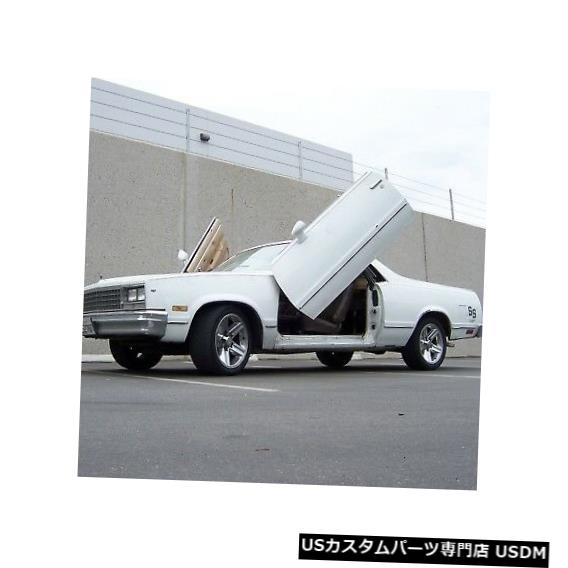 Vertical Doors VDIシボレーエルカミノ1978-1987ボルトオン垂直ランボドア VDI Chevrolet El Camino 1978-1987 Bolt-On Vertical Lambo Doors 【並行輸入品】