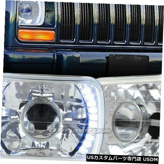 メーカー包装済 Chevy Headlights Projector Lens Diamond Chrome Led Blue H6054 H6052 H6014 7 X6 H6054青色ledクロムダイヤモンドレンズプロジェクターヘッドライトchevy H6052 H6014 X6 7 Headlight Usdm 0477 328 Bronze Qa