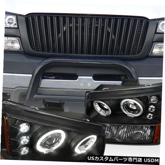 Headlight Led Headlight Silverado Drlヘッドライトヘッド信号ランプブラック ライト ランプ パーツ Black World倉庫 03 06店車用品 バイク用品 車用品 Lamps Signal Drl For Headlight ヘッド ライト Head 03 06年のsilveradoプロジェクターled