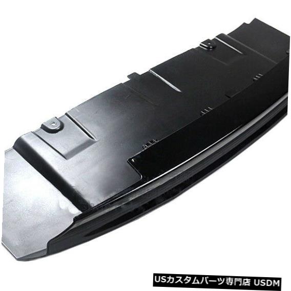 Front Bumper Cover フロントバンパーブラック下部シールド牽引フックカバーレンジローバーエボク16-18に適合 Front Bumper Black Lower Shield Tow Hook Cover Fit For Range Rover Evoque 16-18 【並行輸入品】
