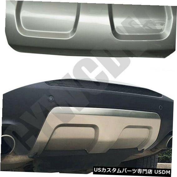 Front Bumper Cover Range Rover Sport 2014-2018 ABSカーリアバンパーシルバースキッドプレートカバーに適合 Fit For Range Rover Sport 2014-2018 ABS Car Rear Bumper Silver Skid Plate Cover 【並行輸入品】 117,260円