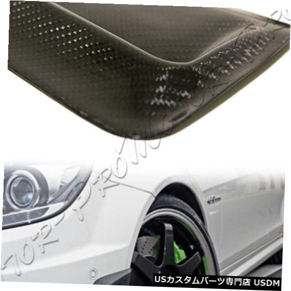 Front Bumper Cover フィットC204 W204ベンツ12-14 C63AMGバンパーカーボンファイバーエアベントインダクト2サイドカバー Fit C204 W204 BENZ 12-14 C63AMG Bumper Carbon Fiber Air Vent Induct 2 Side Cover 【並行輸入品】｜カスタムパーツ WORLD倉庫