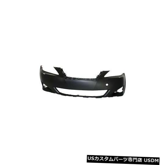 Front Bumper Cover レクサスIS250 IS350 2006-2008ヘッドライトウォッシャーホール付きフロントバンパーカバー LEXUS IS250 IS350 2006 - 2008 Front Bumper Cover with headlight washer holes 【並行輸入品】