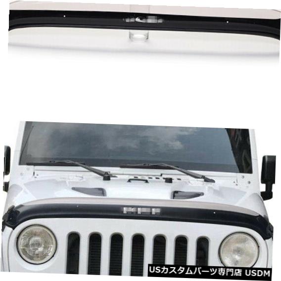 Front Bumper Cover 1ピース車のフロントバンパーフードプロテクターガードカバーフィットジープラングラーFJ3 / 55 1PCS Car Front Bumper Hood Protector Guard Cover Fit For Jeep Wrangler FJ3/55 【並行輸入品】