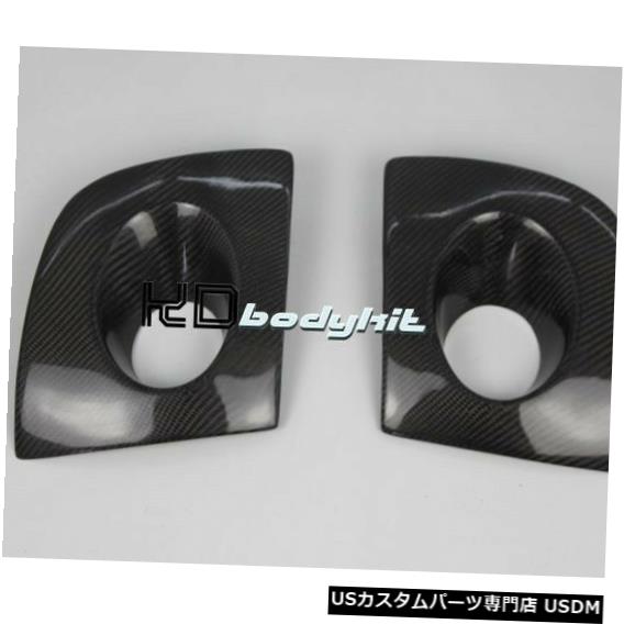 Front Bumper Cover インプレッサ9用カーボンファイバーSTIフロントバンパーフォグランプカバー CARBON FIBER STI FRONT BUMPER FOG LAMP COVER FOR IMPREZA 9 【並行輸入品】