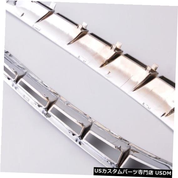 Front Bumper Cover ポルシェパナメーラ2011-2015のMA8車のクロムフロントバンパーカバープロテクターガード MA8 Car Chrome Front Bumper Cover Protector Guard For Porsche Panamera 2011-2015 【並行輸入品】