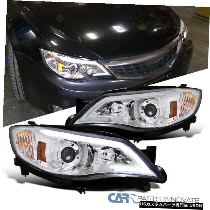 Headlight 08-11インプレッサOutBack Sport 08-14 WRXクリアLEDプロジェクターヘッドライトランプ用 For 08-11 Impreza OutBack Sport 08-14 WRX Clear LED Projector Headlights Lamps 【並行輸入品】｜カスタムパーツ WORLD倉庫