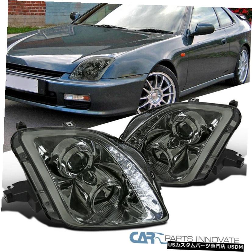 登場 ライト ランプ Strip Drl Led Smd W Headlights Projector Tinted Smoke Prelude Honda 97 01 Fit Drlストリップ付き Led 97 01ホンダプレリュードスモークティンテッドプロジェクターヘッドライト Smd Headlight Www Craccs Gob Ni