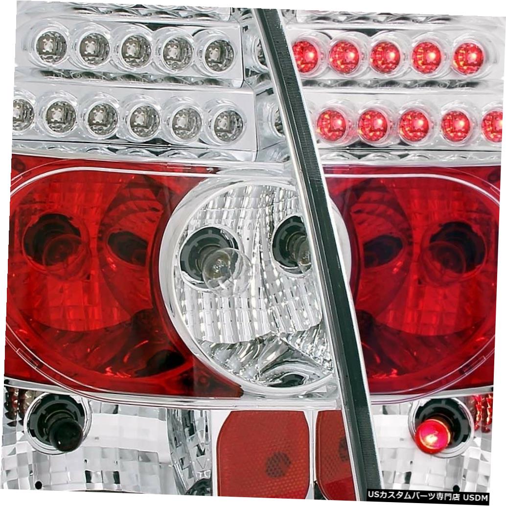 Tail light 2005-2007クライスラー300C / SRT-8用ペアクロームLEDテールライトセット Set of Pair Chrome LED Taillights for 2005-2007 Chrysler 300C / SRT-8 【並行輸入品】