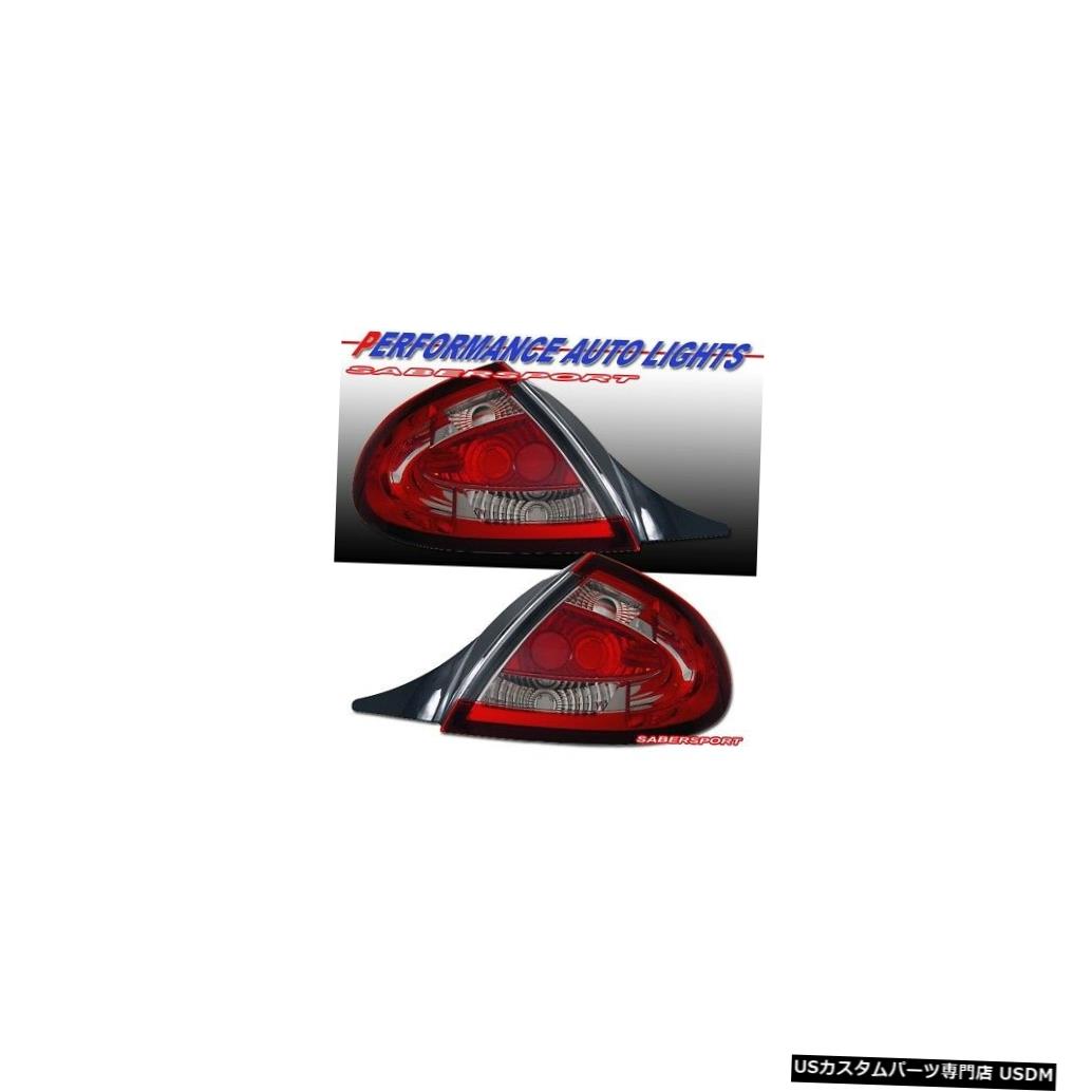 Tail light 2000-2002ダッジネオン用ペアレッドクリアテールライトセット Set of Pair Red Clear Taillights for 2000-2002 Dodge Neon 【並行輸入品】