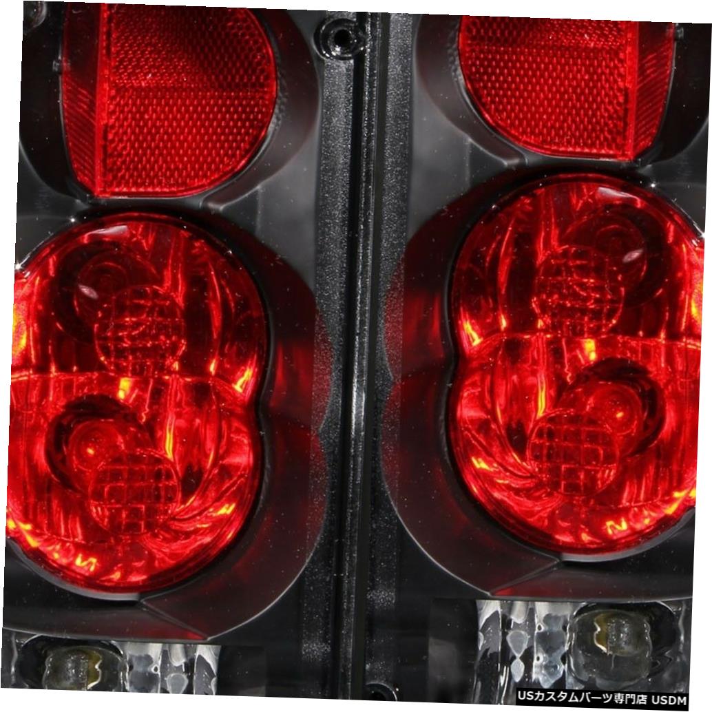 Tail light 1989-1995トヨタピックアップ用ペアブラックアルテッツァスタイルテールライトのセット Set of Pair Black Altezza Style Taillights for 1989-1995 Toyota Pickup 【並行輸入品】