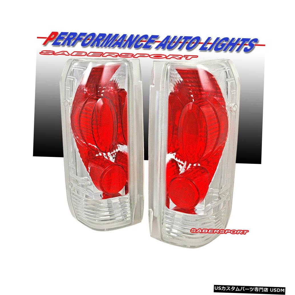 Tail light 1989-1996 Ford F-150 F-250 F-350 Broncoのペアクロームテールライトセット Set of Pair Chrome Taillights for 1989-1996 Ford F-150 F-250 F-350 Bronco 【並行輸入品】