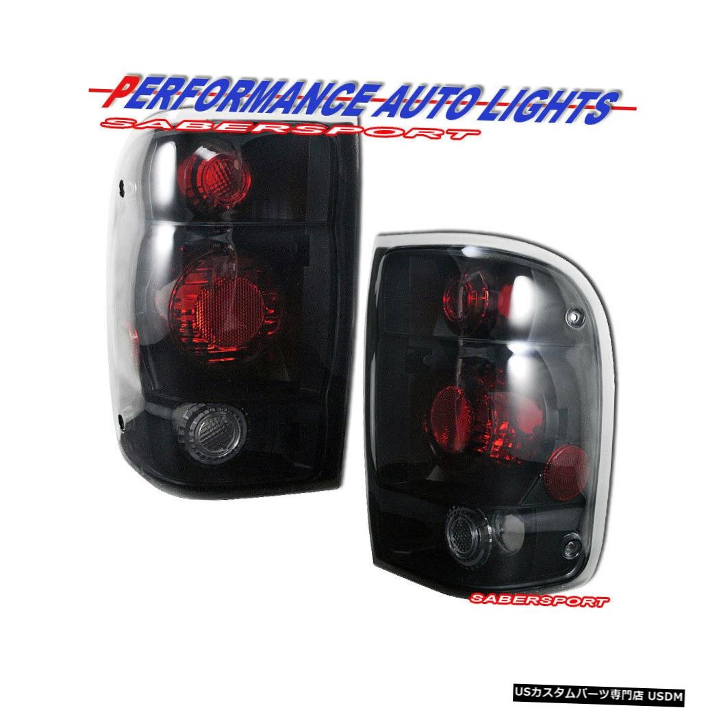 大きな割引 Smoke Black Pair Of Set 1998 1999フォードレンジャー用ペアブラックスモークアルテッツァスタイルテールライトのセット Light Tail Altezza Ranger Ford 1998 1999 For Taillights Style Usdm 0507 55 Qbdworks Com