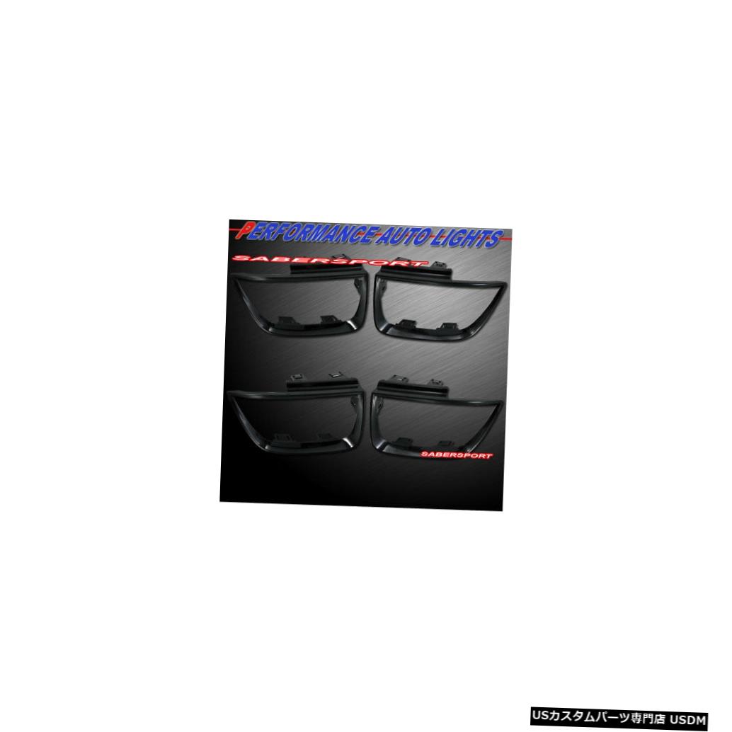 Tail light 2010-2013シボレーカマロ用4個セットグロスブラックテールライトトリムベゼルのセット Set of 4pcs Gloss Black Taillights Trim Bezel for 2010-2013 Chevrolet Camaro 【並行輸入品】 41,470円