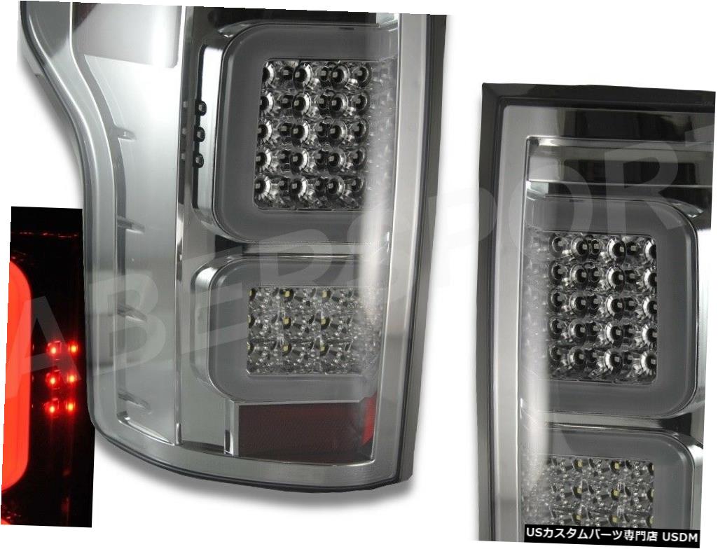 Tail light 2015-2017 Ford F-150 XL XLTのペアEagle Eyes V3フルLEDテールライトのセット Set of Pair Eagle Eyes V3 Full LED Taillights for 2015-2017 Ford F-150 XL XLT 【並行輸入品】