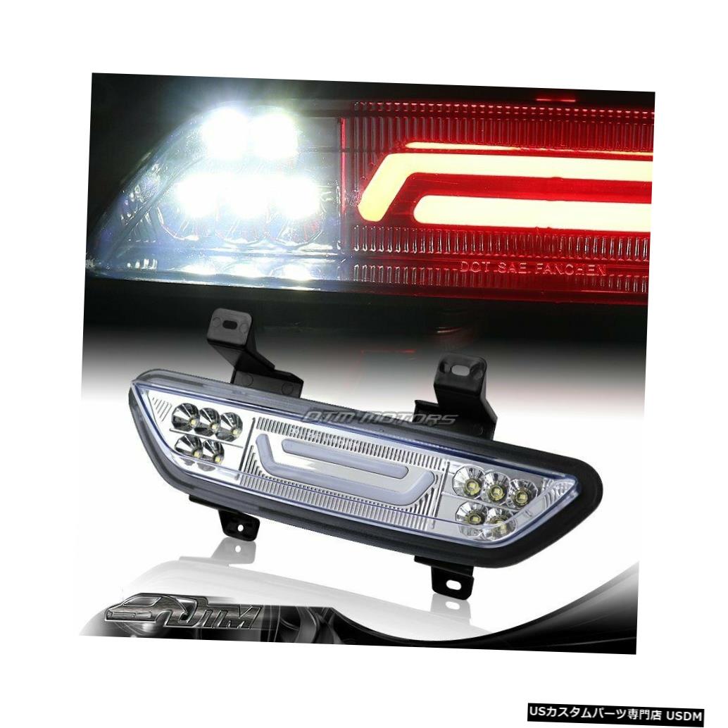 Tail light 15-18フォードマスタングクロームハウジングLEDバー3RDサードブレーキ逆光ランプ For 15-18 Ford Mustang Chrome Housing LED BAR 3RD Third Brake Reverse Light Lamp 【並行輸入品】