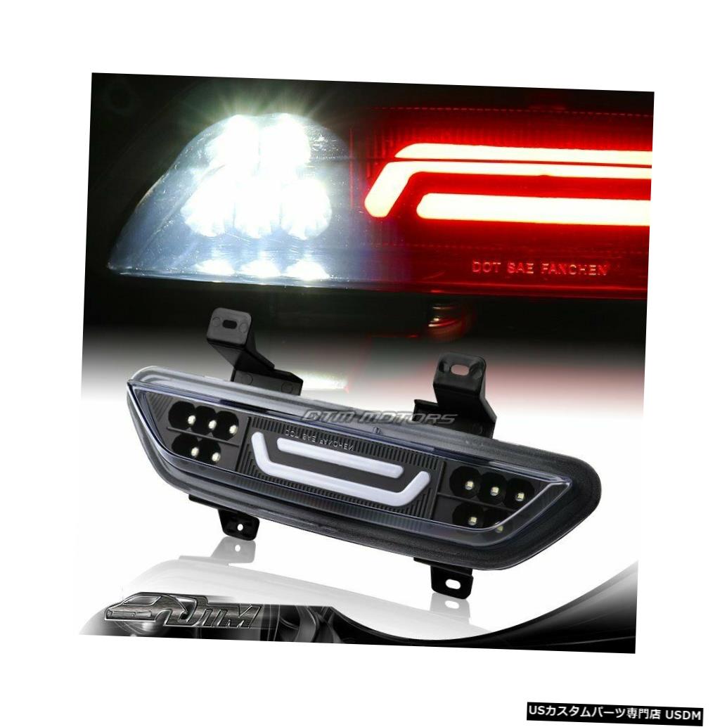 Tail light 15-18フォードマスタングブラックハウジング用LEDバー3RDサードブレーキリバースライトランプ For 15-18 Ford Mustang Black Housing LED BAR 3RD Third Brake Reverse Light Lamp 【並行輸入品】