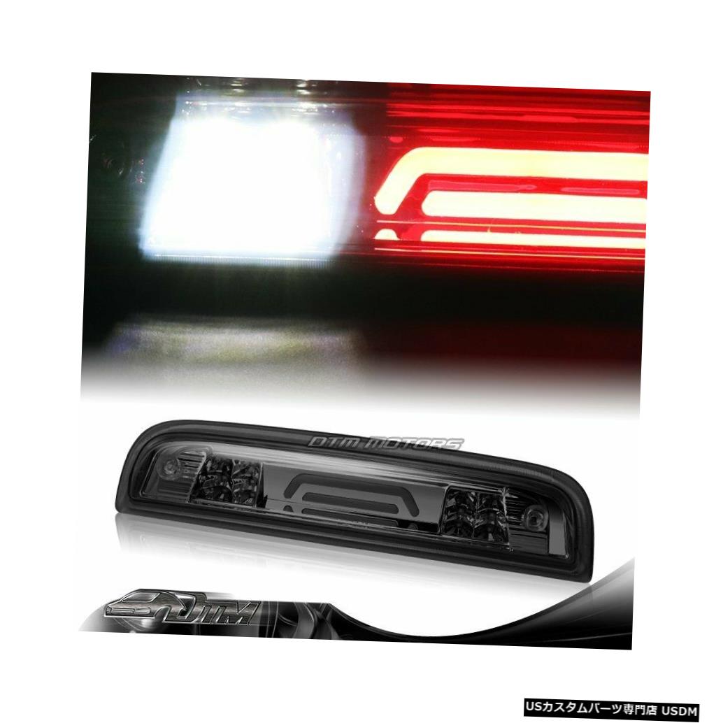 Tail light 2015-18 GMCシエラ2500HD 3500HD煙レンズLED 3RDサードブレーキストップライト For 2015-18 GMC Sierra 2500HD 3500HD Smoke Lens LED 3RD Third Brake Stop Light 【並行輸入品】