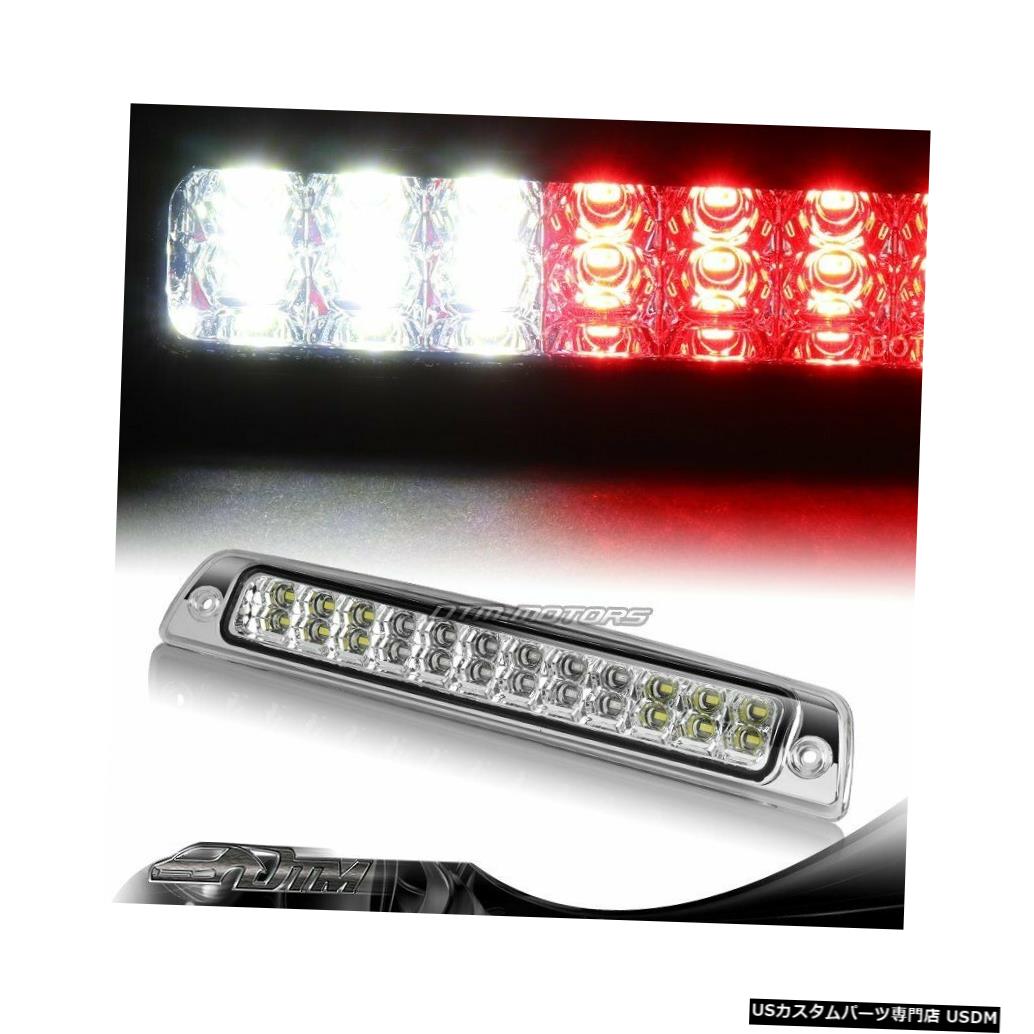 Tail light 1994-2001年のダッジラムクロームハウジング24-LED 3RDサードリアブレーキストップライト For 1994-2001 Dodge Ram Chrome Housing 24-LED 3RD Third Rear Brake Stop Light 【並行輸入品】