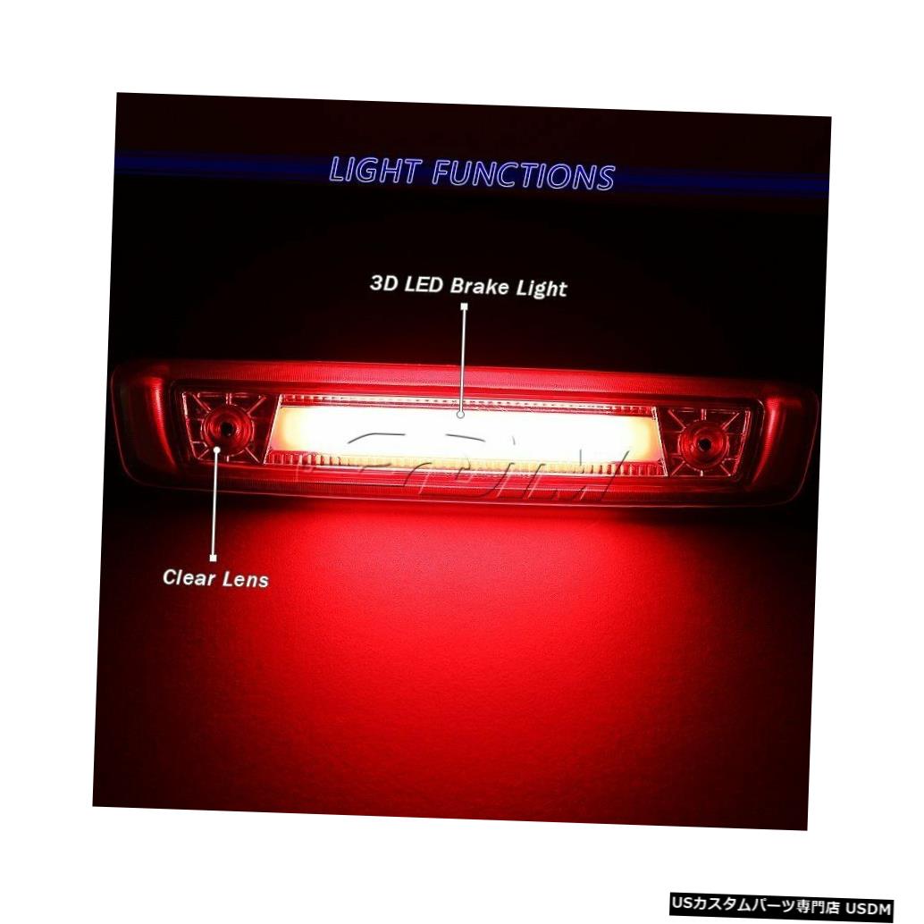 Tail light 06-10ジープコマンダークロームハウジング用LEDストリップ3RDサードブレーキストップライト For 06-10 Jeep Commander Chrome Housing LED Strip 3RD Third Brake Stop Light 【並行輸入品】