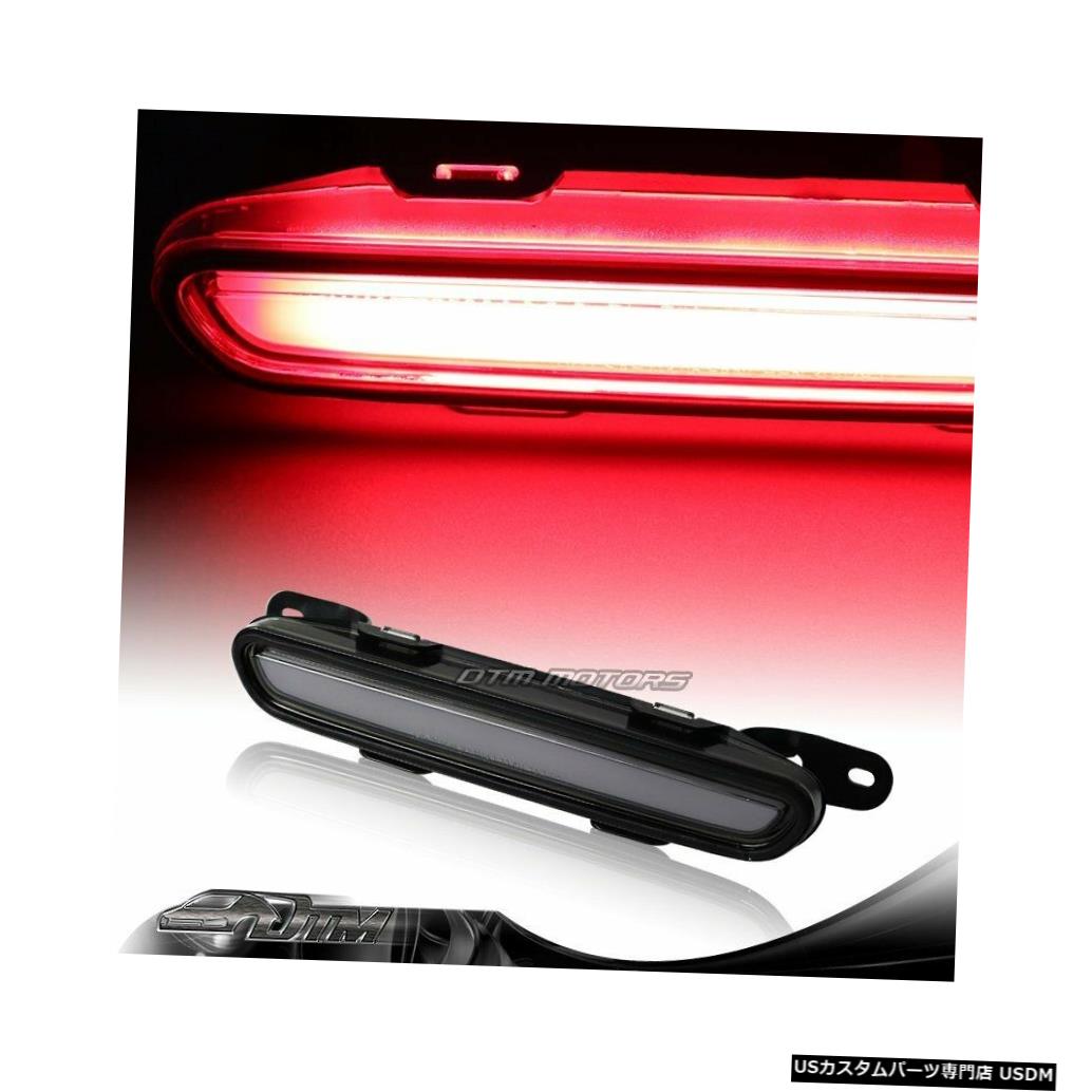Tail light 06-10用ダッジチャージャーSXT SRTスモークレンズLEDストリップ3RDサードブレーキストップライト For 06-10 Dodge Charger SXT SRT Smoke Lens LED Strip 3RD Third Brake Stop Light 【並行輸入品】