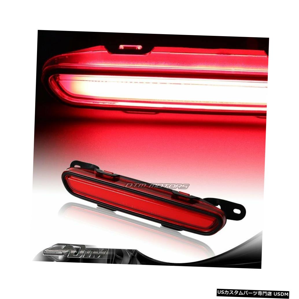 Tail light 06-10用ダッジチャージャーSXT SRT SEレッドレンズLEDストリップ3RDサードブレーキストップライト For 06-10 Dodge Charger SXT SRT SE Red Lens LED Strip 3RD Third Brake Stop Light 【並行輸入品】