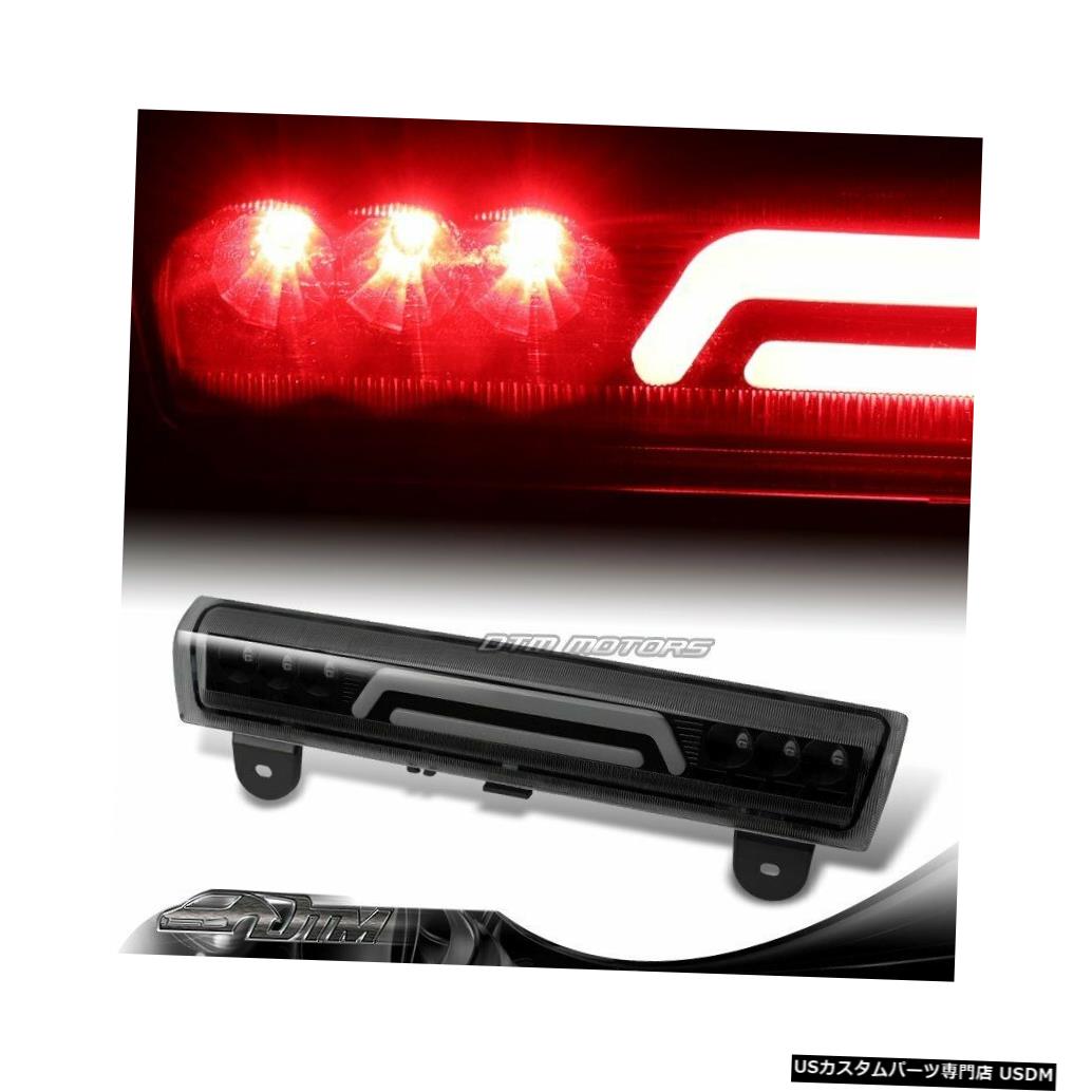 Tail light 2000-2006 GMCユーコンXL 1500 2500ブラック/スモークLEDバー3RDサードブレーキライト For 2000-2006 GMC Yukon XL 1500 2500 Black/Smoke LED BAR 3RD Third Brake Light 【並行輸入品】