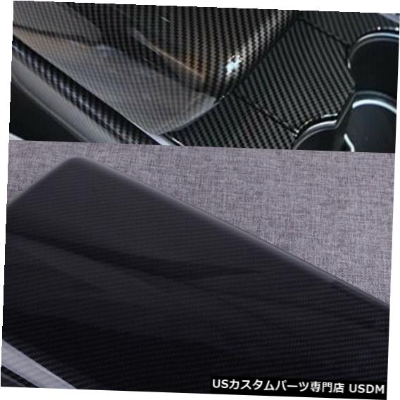 コンソールカバー Teslaモデル3 2018-2019のカーボンファイバールックセンターコンソールふたアームレストカバー Carbon Fiber Look Center Console Lid Armrest Cover For Tesla Model 3 2018-2019 【並行輸入品】 31,103円