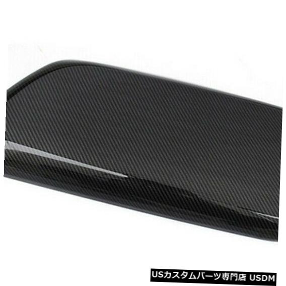 コンソールカバー Toyota Camry 18+カーボンファイバーABSセンターコンソールアームレストボックスパネルカバーに適合 Fit For Toyota Camry 18+ Carbon fiber ABS Center Console Armrest Box Panel Cover 【並行輸入品】