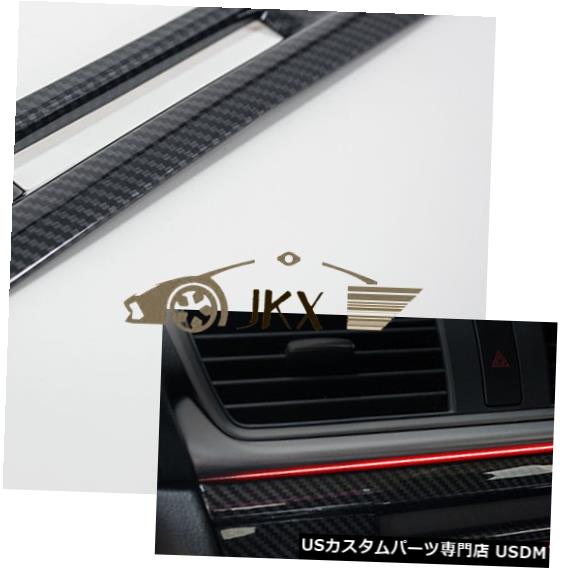 コンソールカバー カーボンファイバーカラーコンソールギアCDパネルアップトリムkカバー（マツダ3アクセラ17-18用） Carbon Fiber Color Console Gear CD Panel Up Trim k Cover For MAZDA 3 Axela 17-18 【並行輸入品】