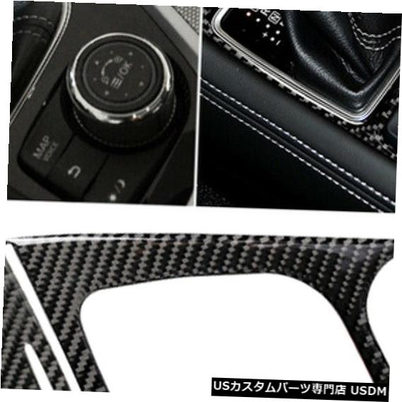 コンソールカバー Infiniti Q50 Q50L 2014-2018カーボンファイバーコンソールギアシフトパネルカバートリム For Infiniti Q50 Q50L 2014-2018 Carbon Fiber Console Gear Shift Panel Cover Trim 【並行輸入品】