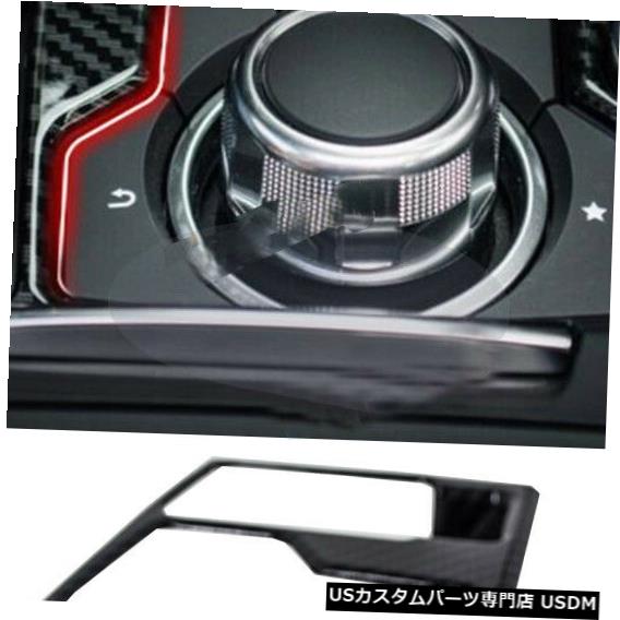 コンソールカバー マツダ3アクセラ17カーボンファイバーコンソールハンドギアシフトパネルトリムカバーcに適合 Fit For Mazda 3 Axela17 Carbon fiber Console Hand Gear Shilft Panel Trim Cover c 【並行輸入品】