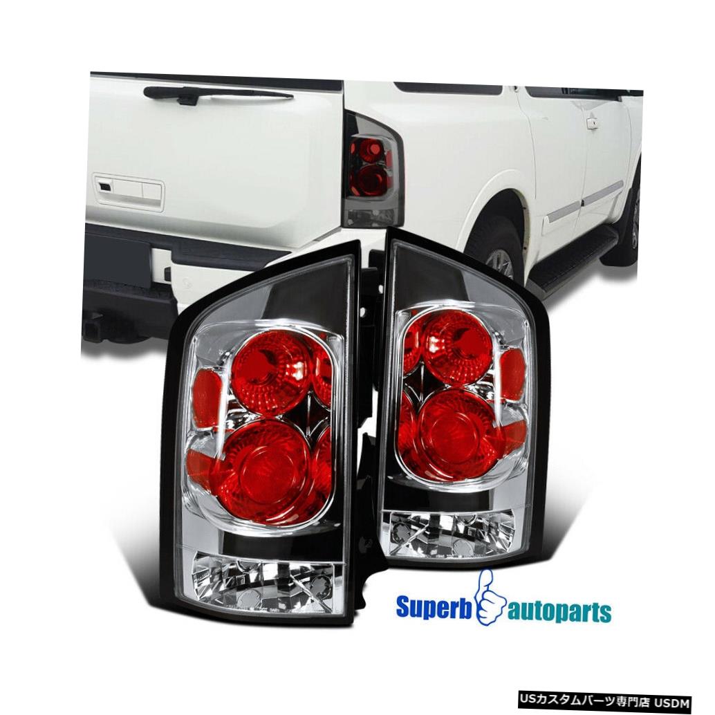 Tail light 2005-2015日産アルマダブレーキライトテールランプペア交換用 For 2005-2015 Nissan Armada Brake Lights Tail Lamps Pair Replacement 【並行輸入品】
