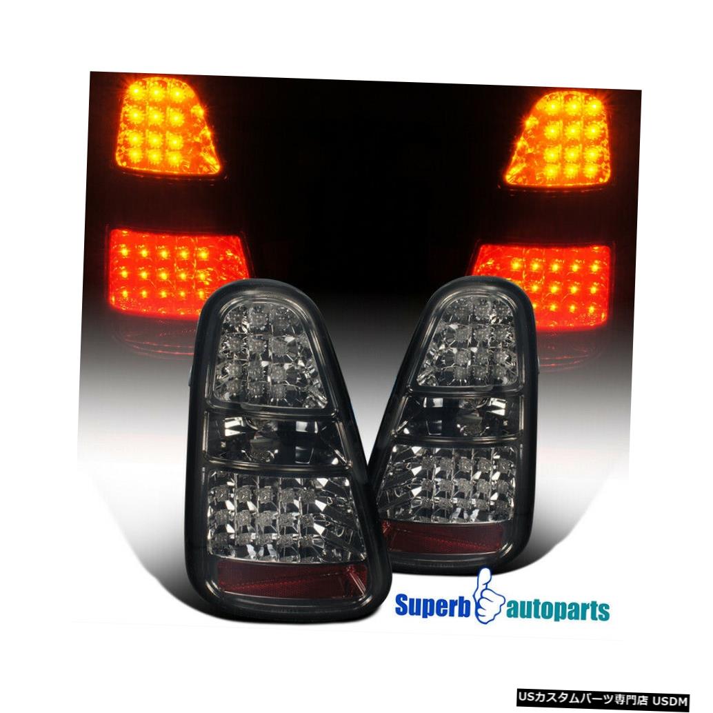 Tail light 2005-2006ミニクーパーS LEDテールライトリアブレーキ信号煙 For 2005-2006 Mini Cooper S LED Tail Lights Rear Brake Signal Smoke 【並行輸入品】