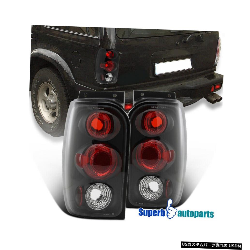 Tail light 1998-2001年のフォードエクスプローラーリバーステールライトブレーキランプペアバック For 1998-2001 Ford Explorer Reverse Tail Lights Brake Lamps Pair B;ack 【並行輸入品】