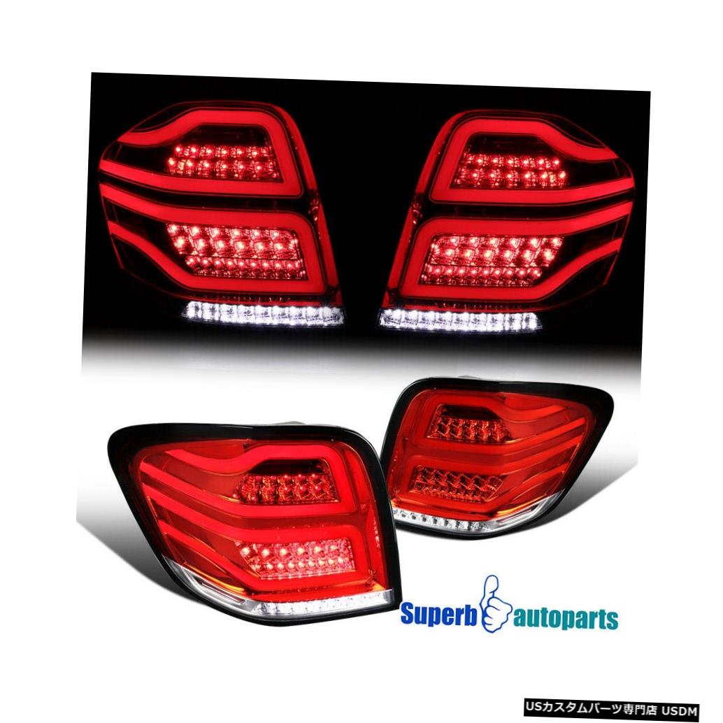 Tail light 2006-2011メルセデスMLクラスW164レッド/フルLEDブレーキランプテールライト For 2006-2011 Mercedes ML-Class W164 Red/Full LED Brake Lamps Tail Lights 【並行輸入品】