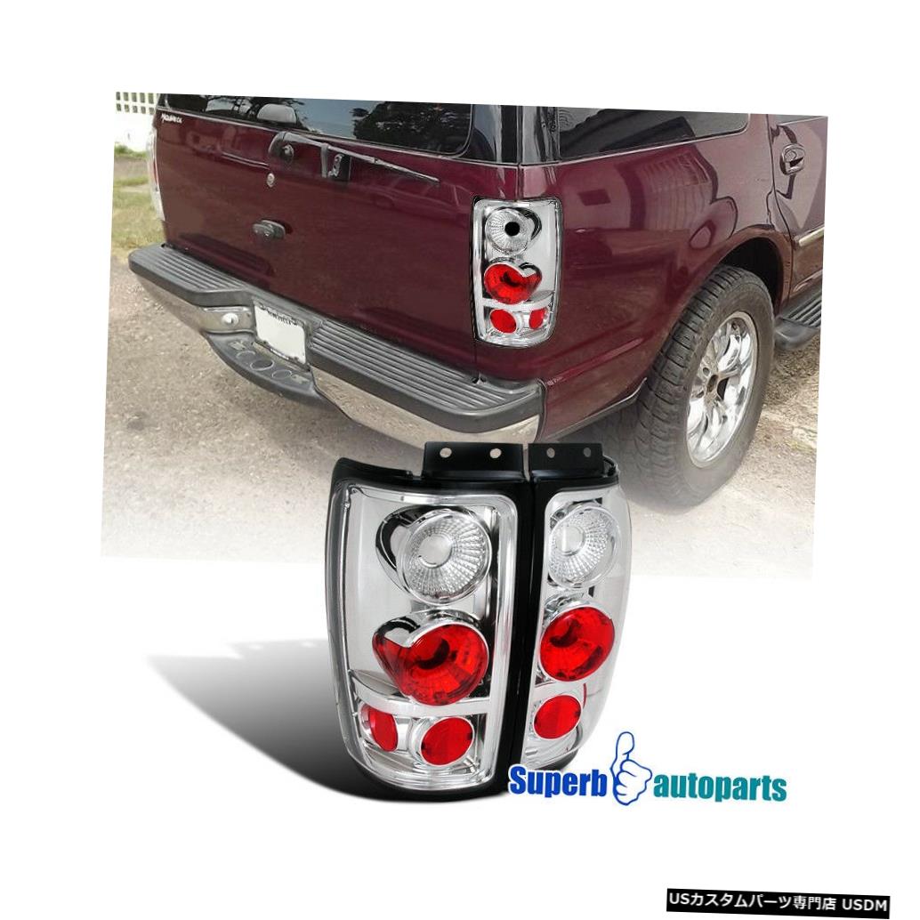 史上最も激安 97 02 For 97 02フォードエクスペディション交換用テールライトリアブレーキランプペア Light Tail Ford Pair Lamps Brake Rear Lights Tail Replacement Expedition ライト ランプ