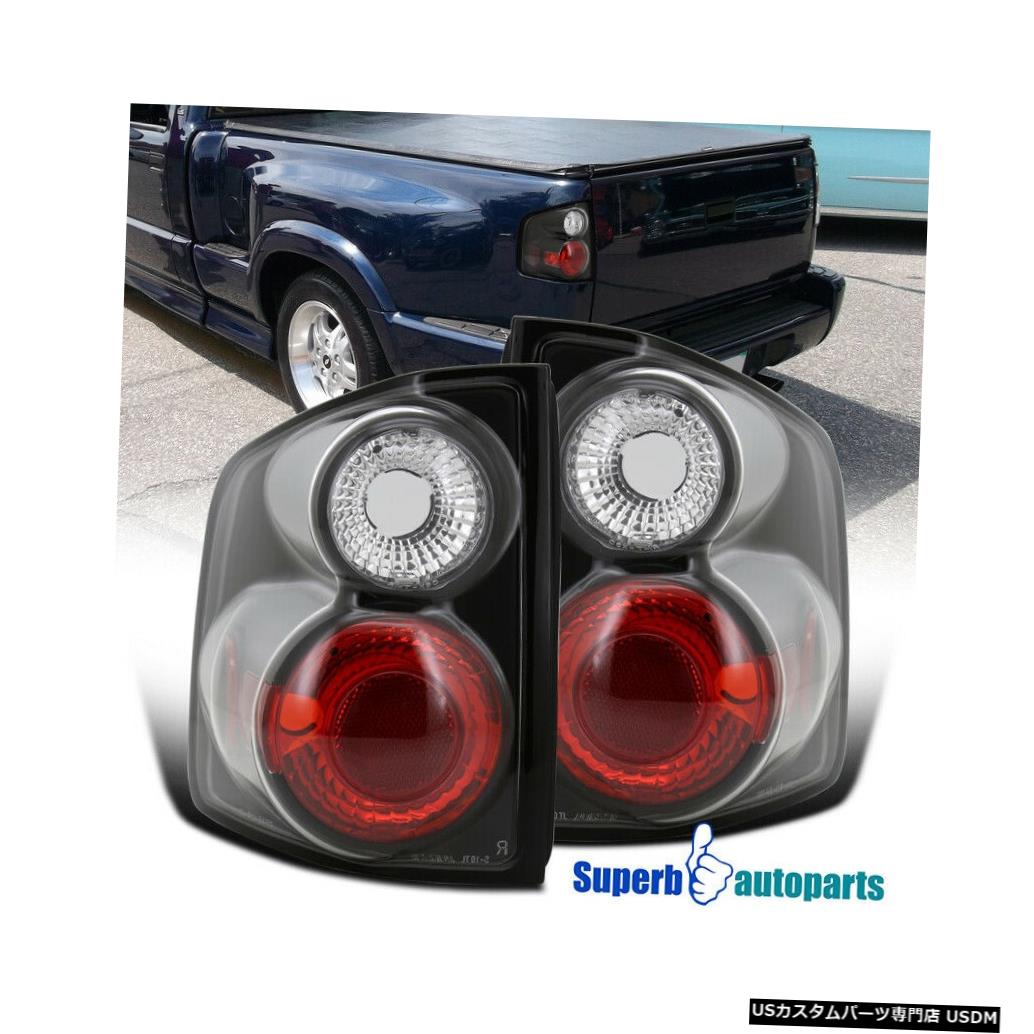 Tail light 1994-2004シェビーS10 / GMCソノマ交換用テールライトブラック For 1994-2004 Chevy S10/ GMC Sonoma Replacement Tail Lights Black 【並行輸入品】 36,322円