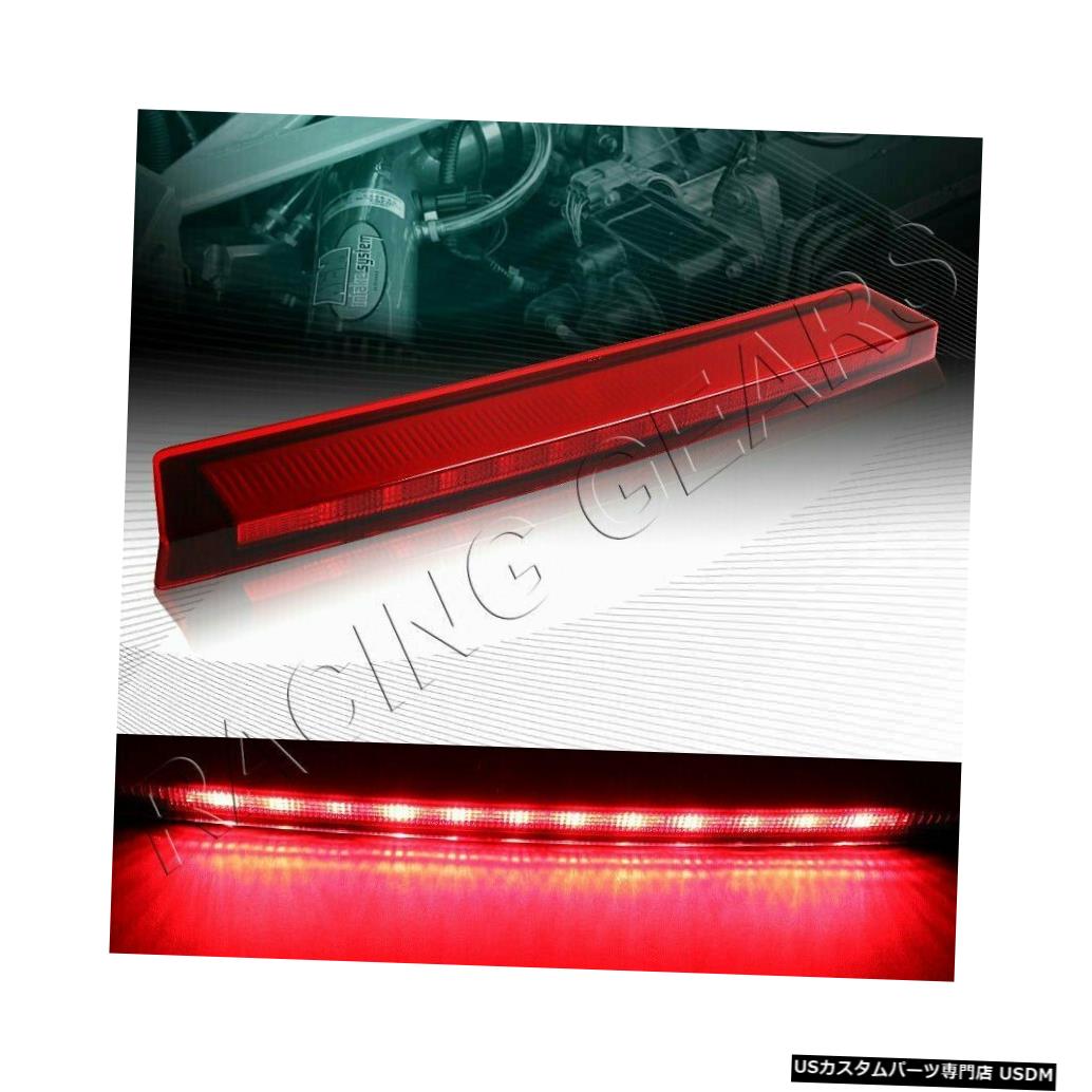 Tail light レッドレンズ3RD THIRD LEDリアブレーキテールストップライトランプフィット99-04フォードマスタング RED LENS 3RD THIRD LED REAR BRAKE TAIL STOP LIGHT LAMP FIT 99-04 FORD MUSTANG 【並行輸入品】